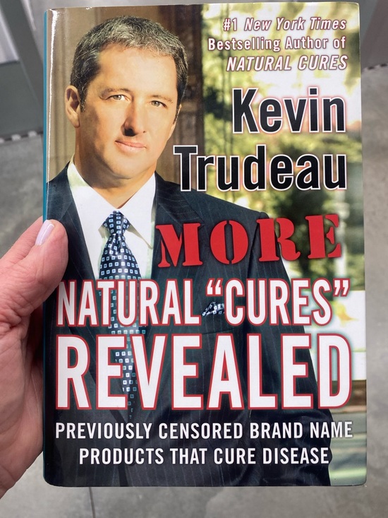 Kevin Trudeau Other - MORE Natural "Cures" Revealed — Book (Black, Red)